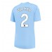 Tanie Strój piłkarski Manchester City Kyle Walker #2 Koszulka Podstawowej dla damskie 2023-24 Krótkie Rękawy